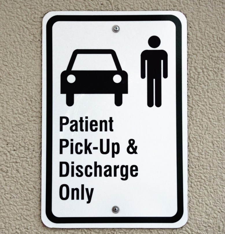 hospital sign